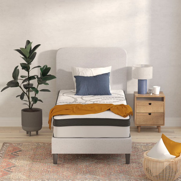 FLASH Capri 12-Inch Hybrid Pocket Spring Mattress