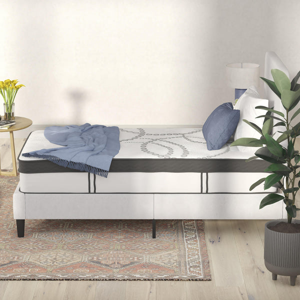 FLASH Capri 12-Inch Hybrid Pocket Spring Mattress