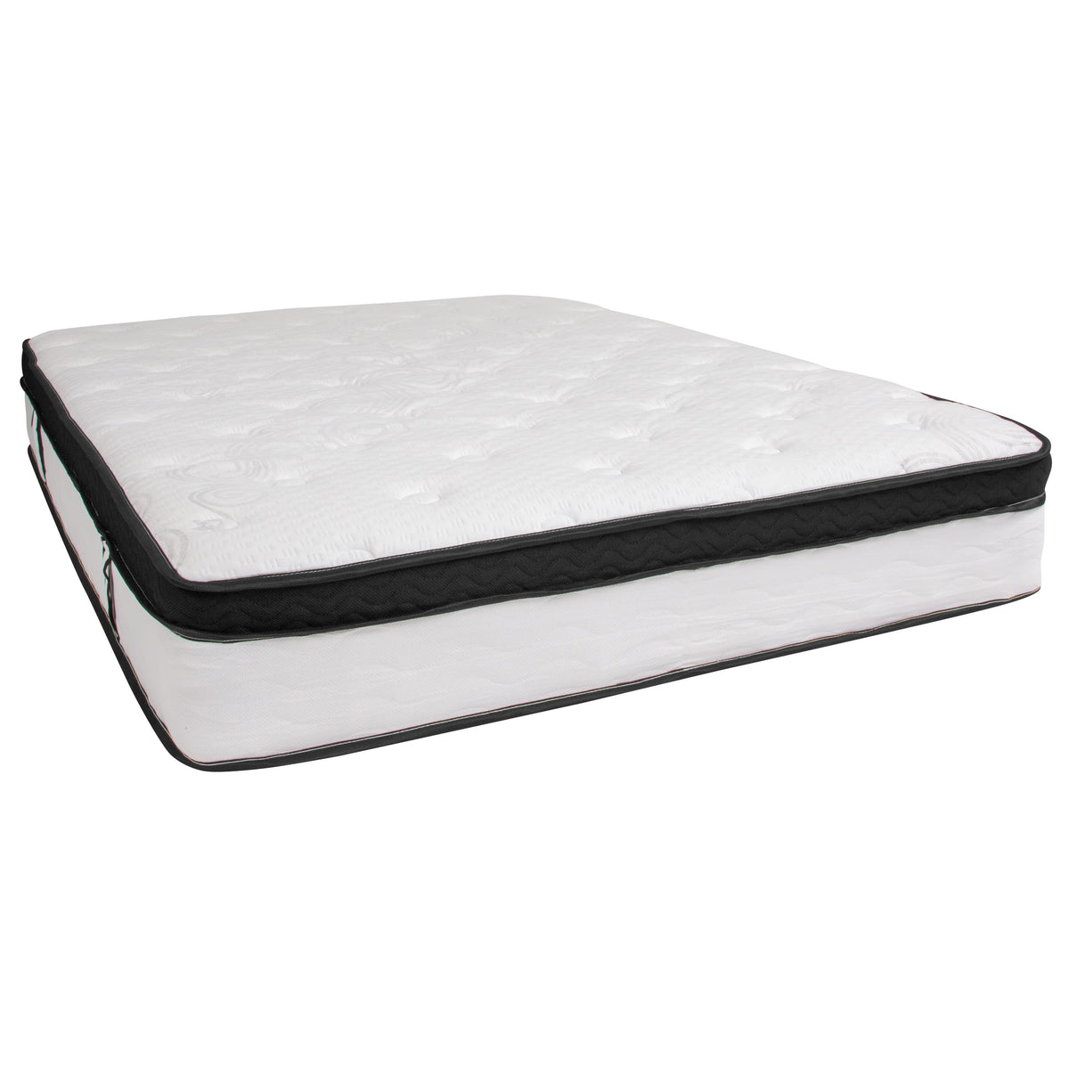 FLASH Capri 12-Inch Queen Hybrid Memory Foam Pocket Spring Mattress