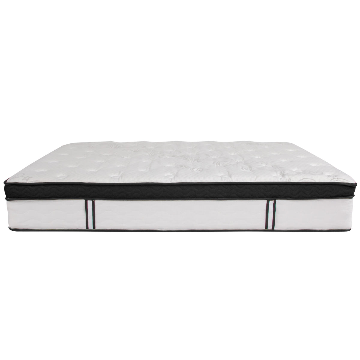 FLASH Capri 12-Inch Queen Hybrid Memory Foam Pocket Spring Mattress
