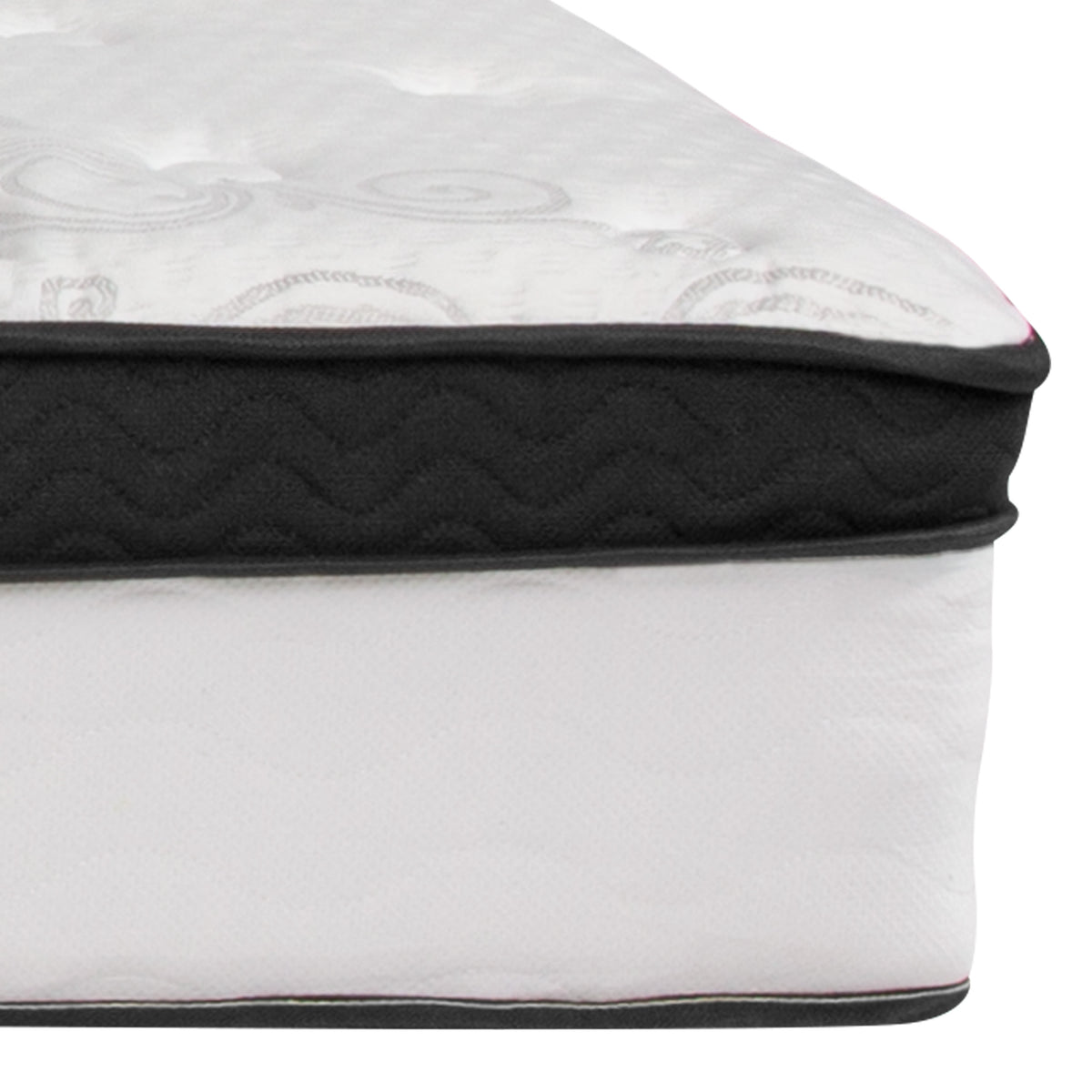 FLASH Capri 12-Inch Queen Hybrid Memory Foam Pocket Spring Mattress