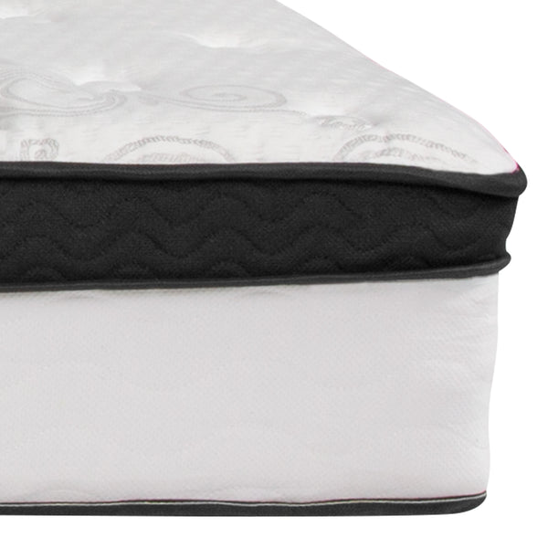 FLASH Capri 12-Inch Queen Hybrid Memory Foam Pocket Spring Mattress
