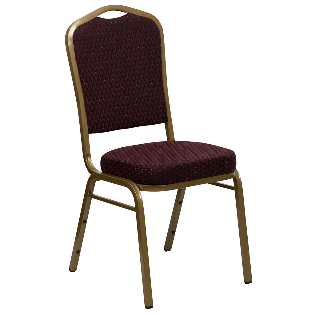HERCULES Crown Back Stacking Banquet Chair 500lb Capacity