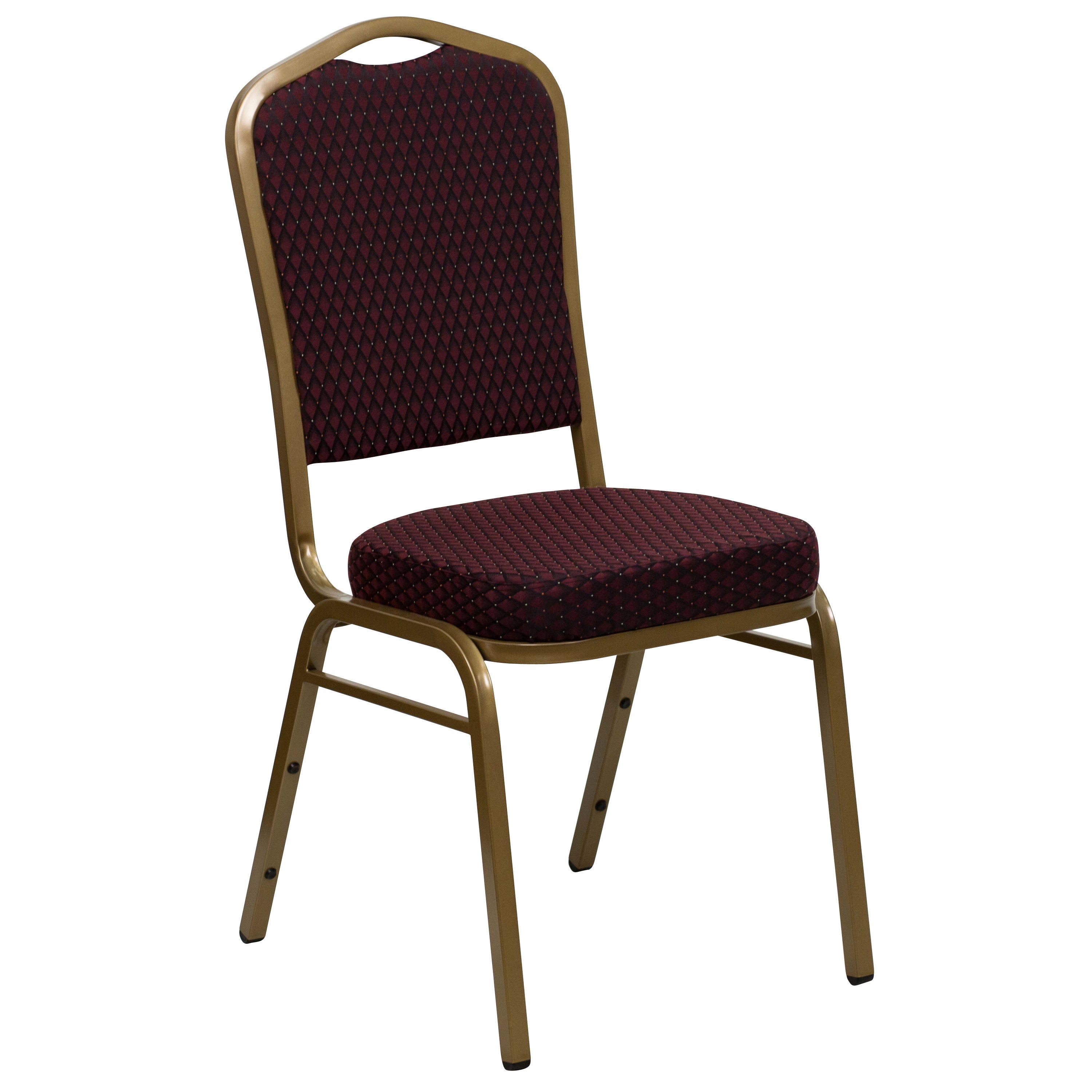HERCULES Crown Back Stacking Banquet Chair 500lb Capacity