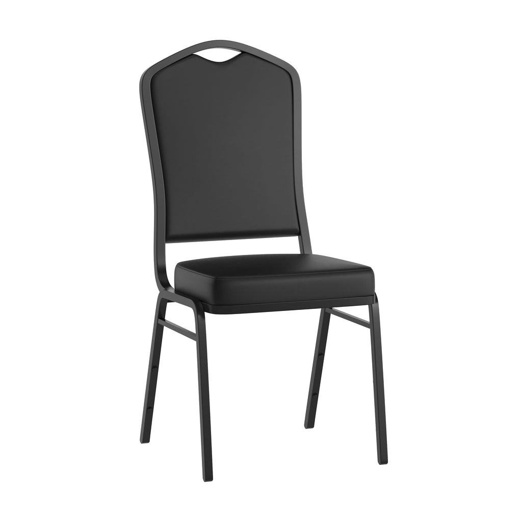 HERCULES Crown Back Stacking Banquet Chair 500lb Capacity