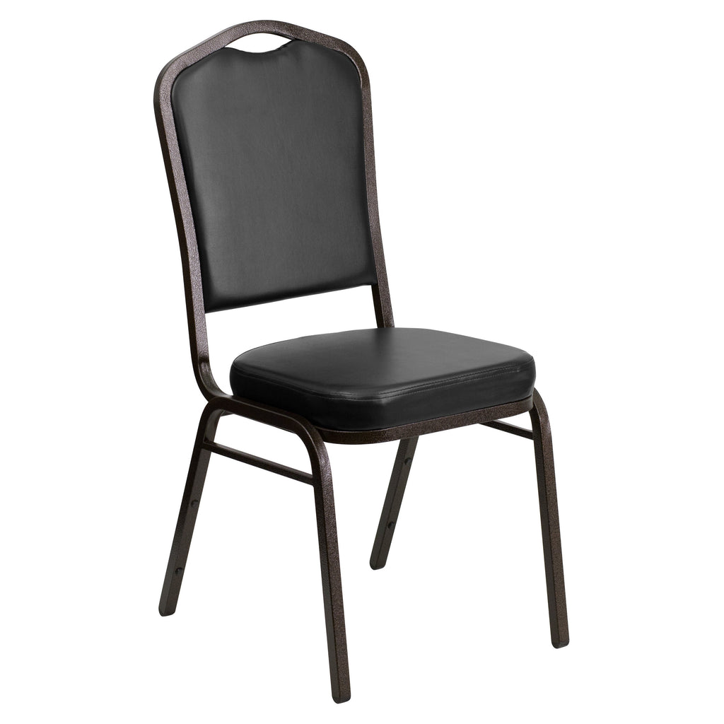 HERCULES Crown Back Stacking Banquet Chair 500lb Capacity