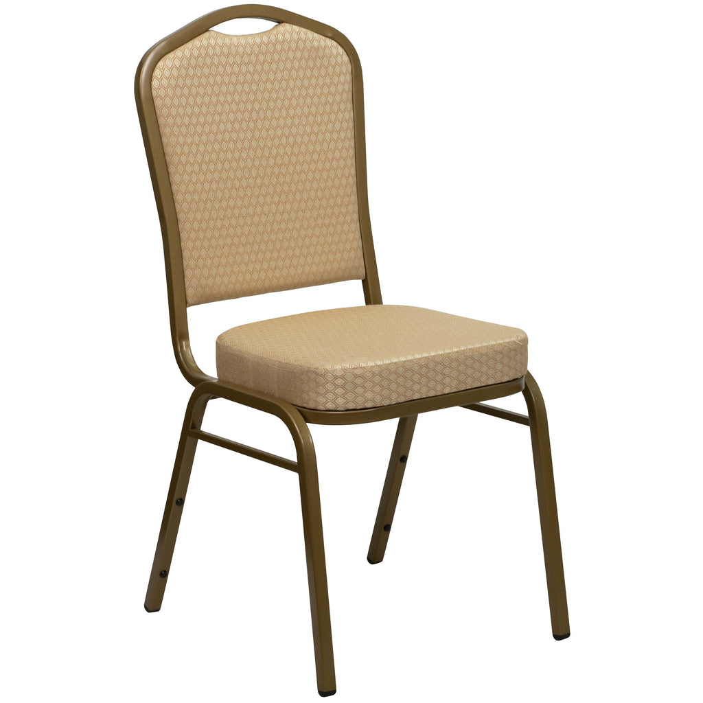 HERCULES Crown Back Stacking Banquet Chair 500lb Capacity
