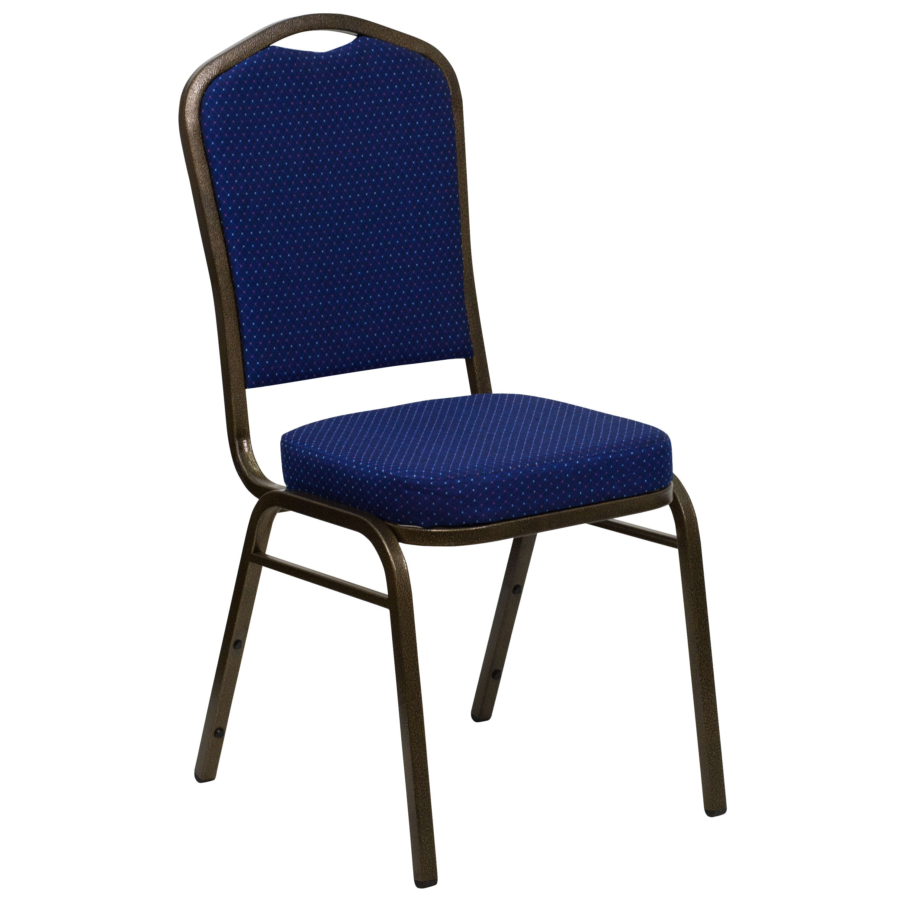 HERCULES Crown Back Stacking Banquet Chair 500lb Capacity