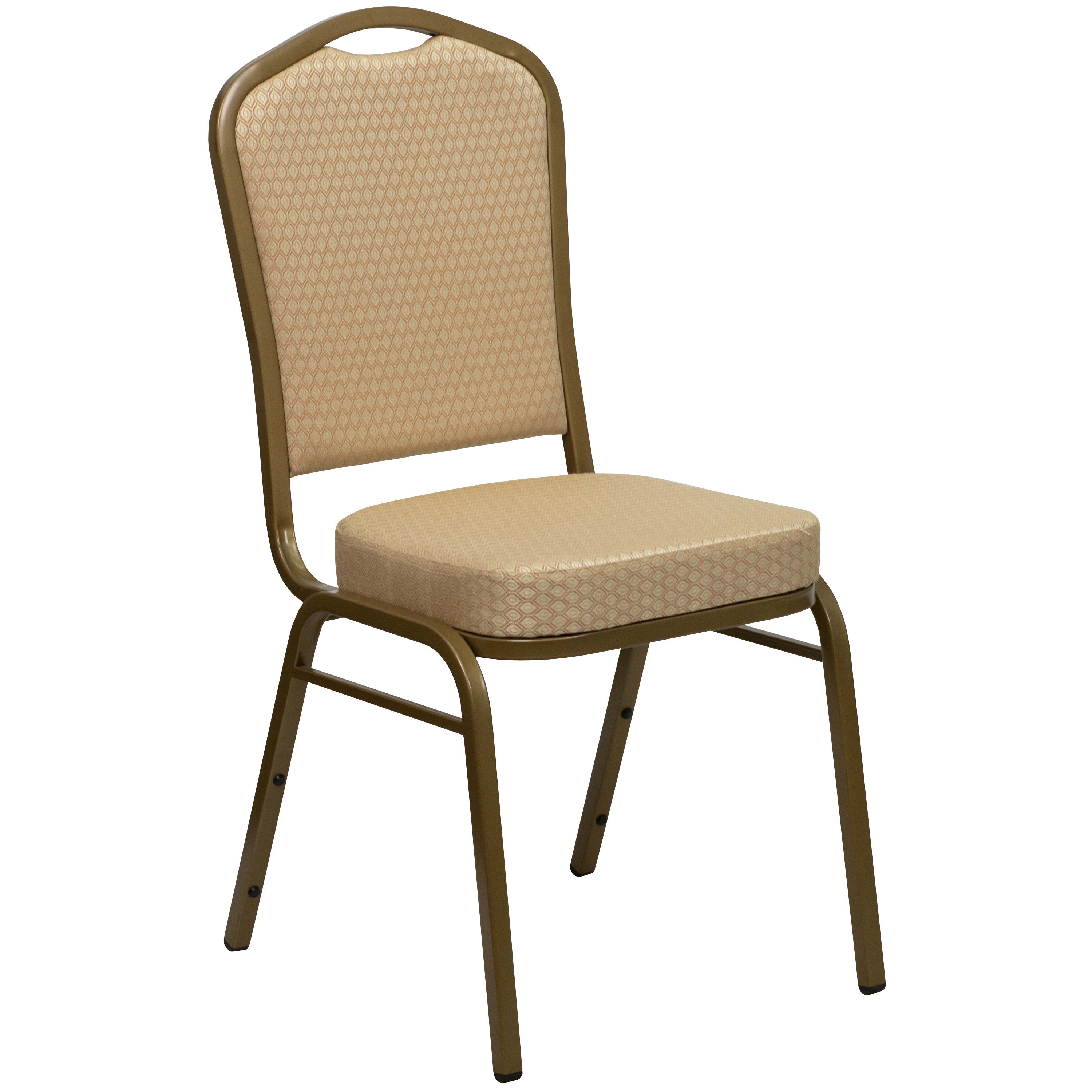 HERCULES Crown Back Stacking Banquet Chair 500lb Capacity
