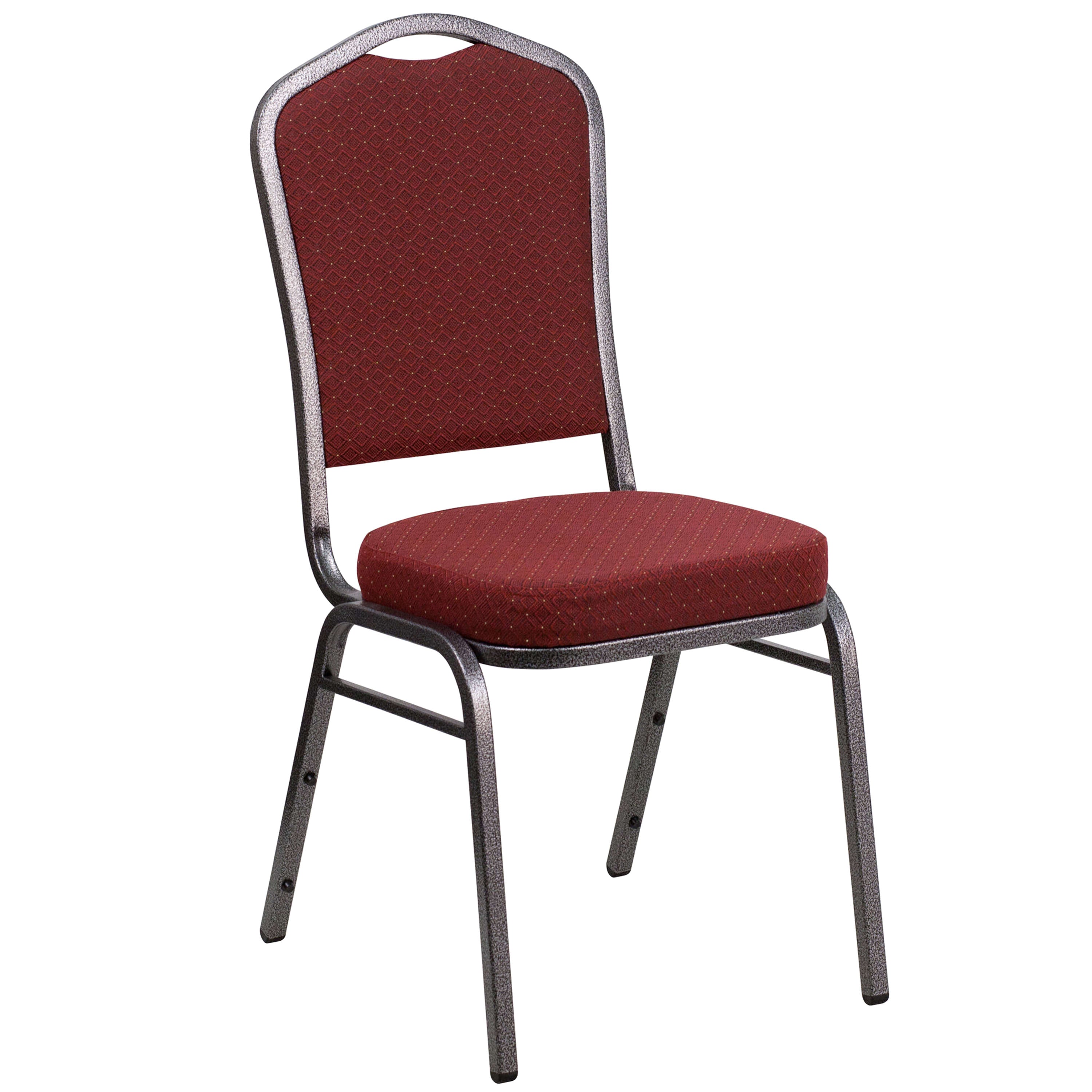 HERCULES Crown Back Stacking Banquet Chair 500lb Capacity