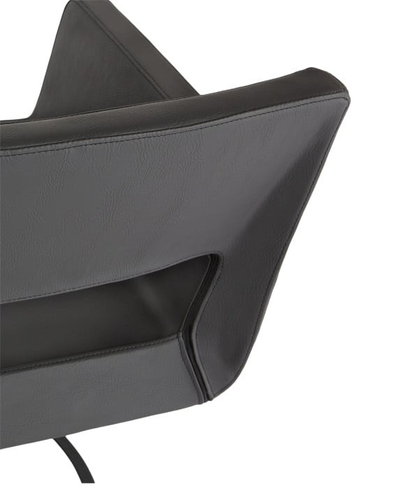 Buy-Rite Beauty Rosa Styling Chair Extra Wide Seat Low Back